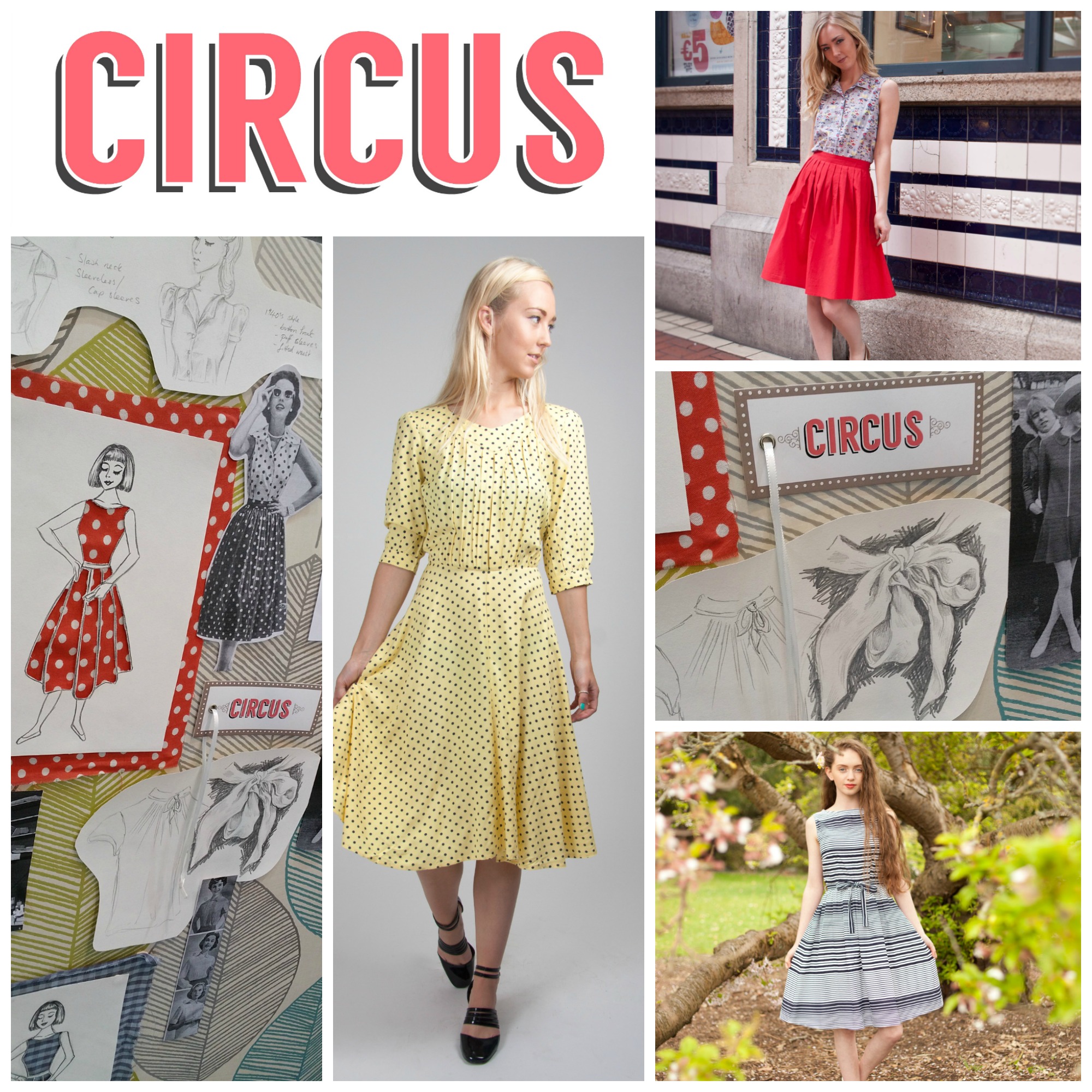 Vintage inspired Irish designed Circus