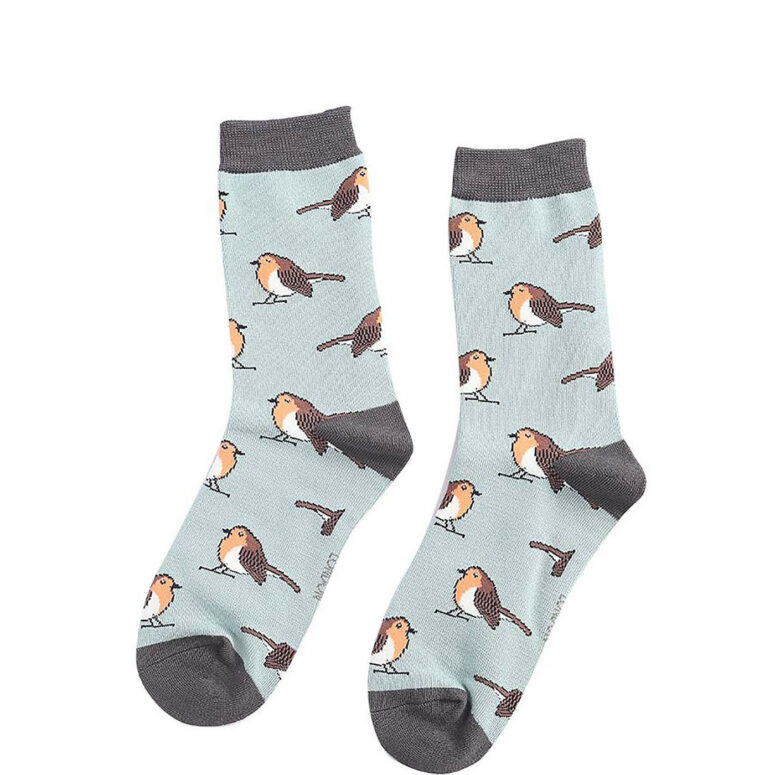 Robins Socks available at ilovecarousel.com