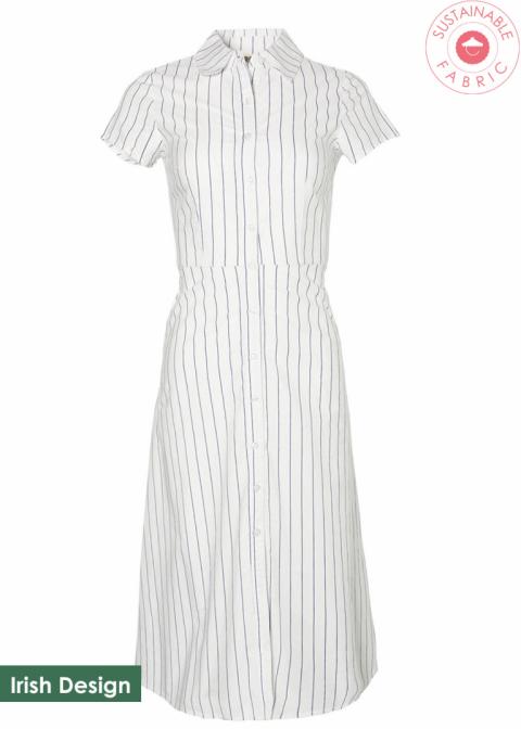 Cotton striped top dresses