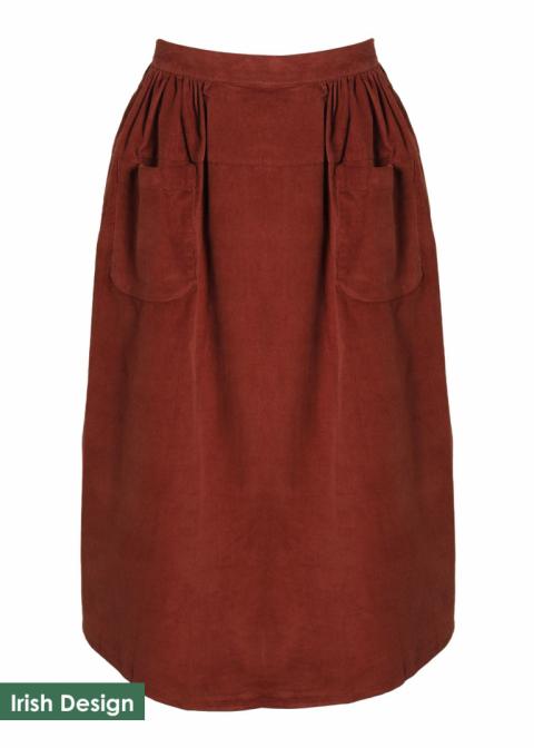 Midi skirt womens deals corduroy skirt