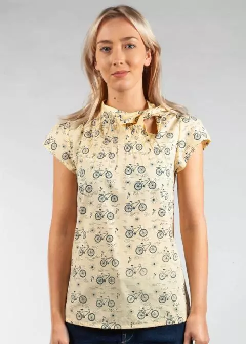 Circus The Anna Bicycle Blouse in Cream for Women