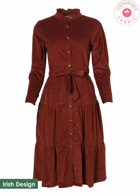 Burgundy dress ireland clearance