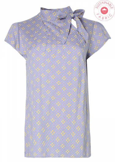 The Anna Polka Dot Retro Blouse