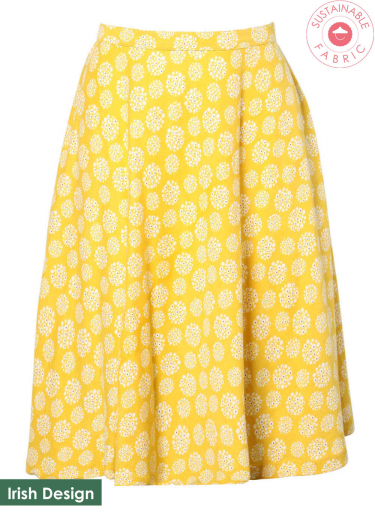 The Marci Abstract Print Skirt