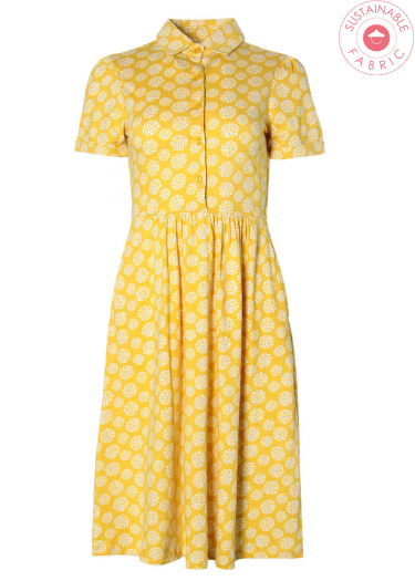 BCI Cotton Maude Abstract Print Dress