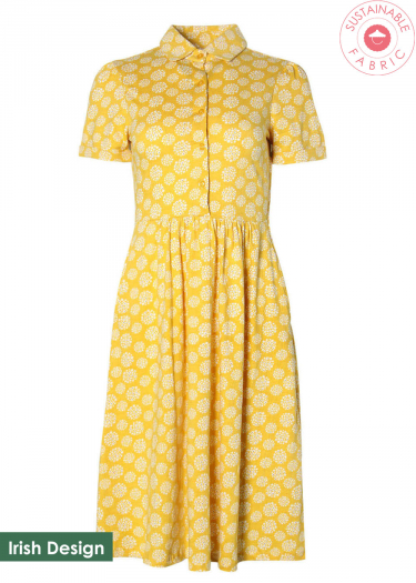 BCI Cotton Maude Abstract Print Dress