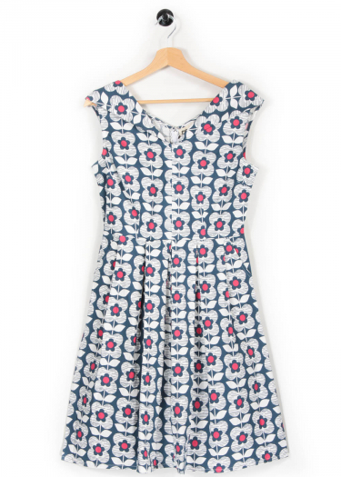 The Gloria Tile Print Dress