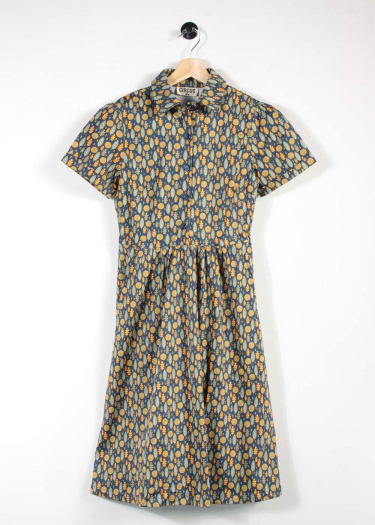 The Maude Oak Print Dress
