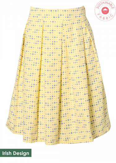 BCI Cotton Bubble Print Skirt
