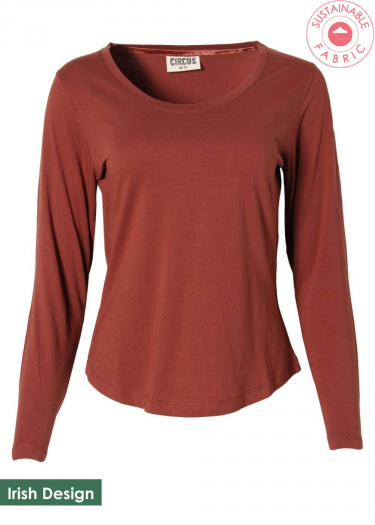 BCI Cotton Jersey Long Sleeve Top