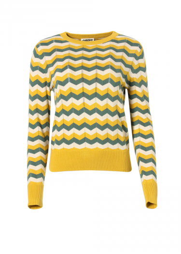 Organic Cotton Chevron Knit