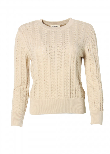 Organic Cotton pointelle Knit