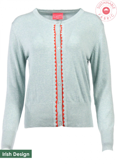 Placket Panel Cardigan