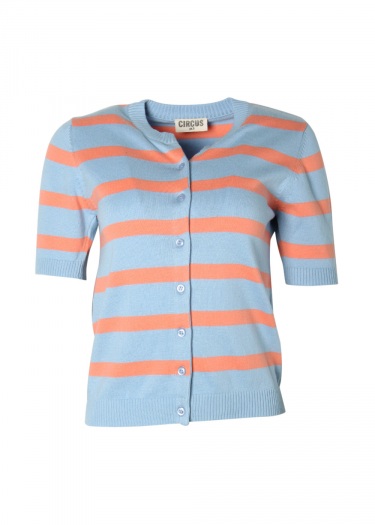 Stripe summer cardigan