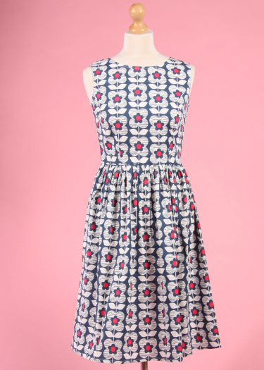 The Alice Tile Print Dress