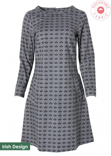 The Alma Geo Pincord Dress