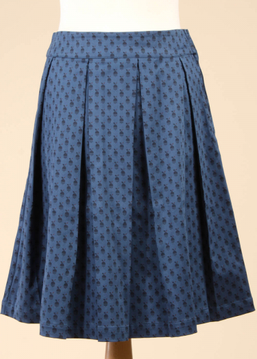 The Anita Acorn Print Skirt