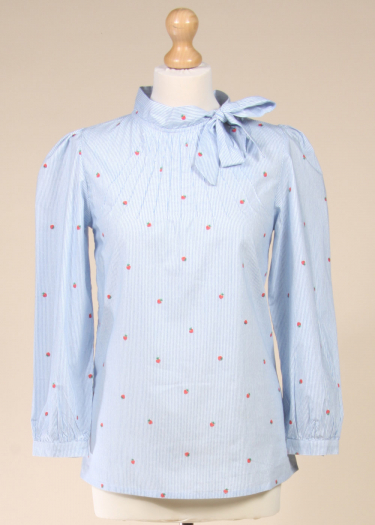 The Anna strawberry Blouse