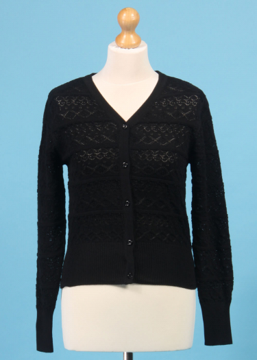 The Annabelle Pointelle Cardigan