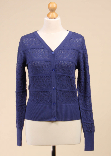 The Annabelle Pointelle Cardigan