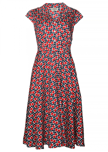 The Ava geo shadow print Dress