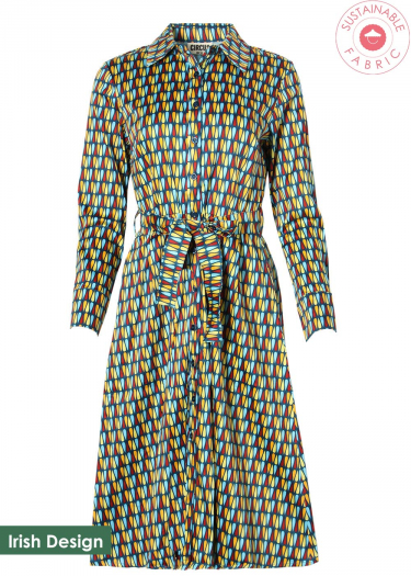 The Clara Teardrop Print Dress