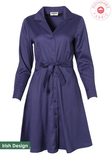 The Fay Tencil Shirt Dress