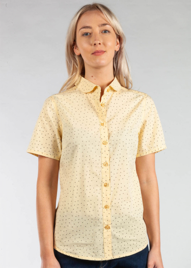 The Jenna Abstract Polka Top