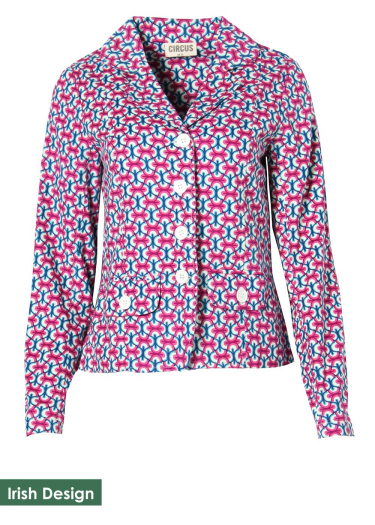 The Melia Maze Print Jacket