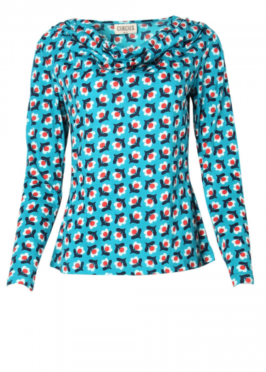 The Mindy Retro Floral Top