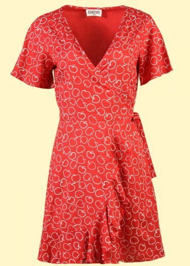 Circus The Ruby Apple Print Dress
