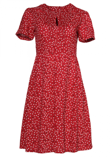 The Vivien Star Print Dress