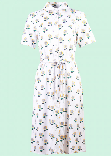 The Wilma Sunflower Print Dress