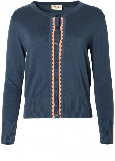 Placket Panel Cardigan