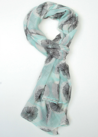 Dandelion Print Scarf