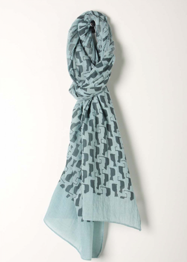 Cat Print Scarf