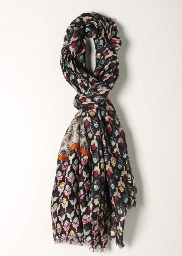 Tulip print scarf