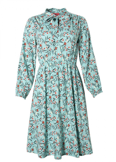 Sustainable Rayon Floral Dress