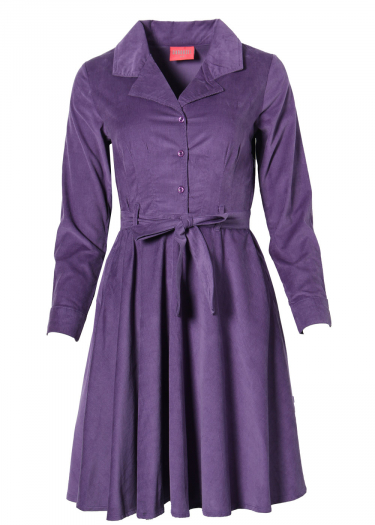 Pincord Shirt Dress