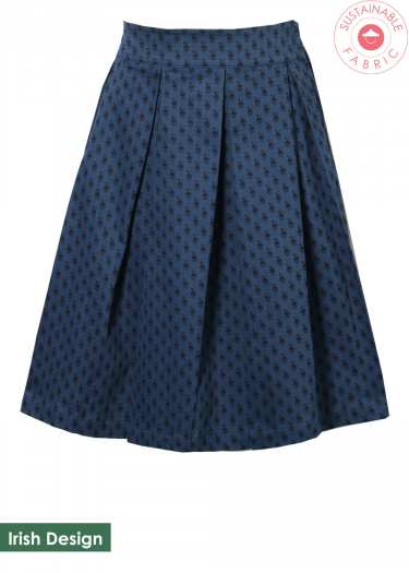 The Anita Acorn Print Skirt