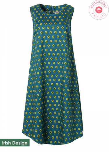 The Elise Sunflower Print Sundress