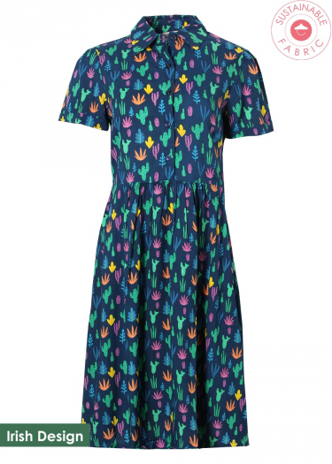 The Maude Cactus Print Dress