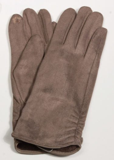Rouched detail glove