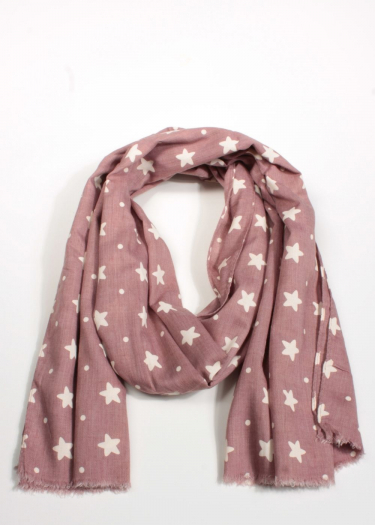 STAR print scarf