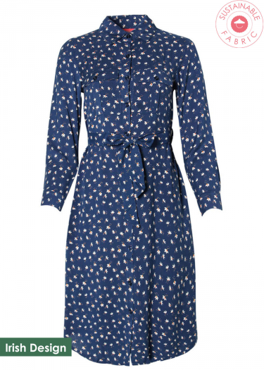 Ditsy Floral Shirt Dress