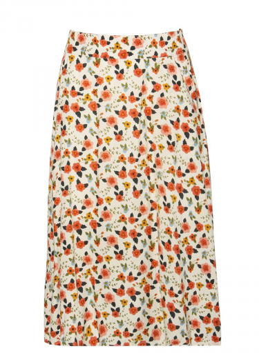 Eco Vero Floral Print Skirt