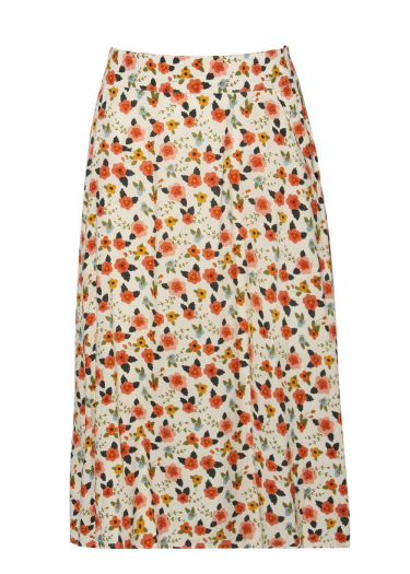 Eco Vero Floral Print Skirt